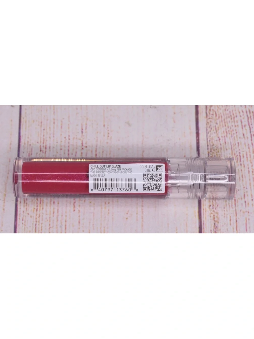Flowers Chill Out Lip Glaze 30 Let's Roll 0.1 FL. OZ. NEW SEALED